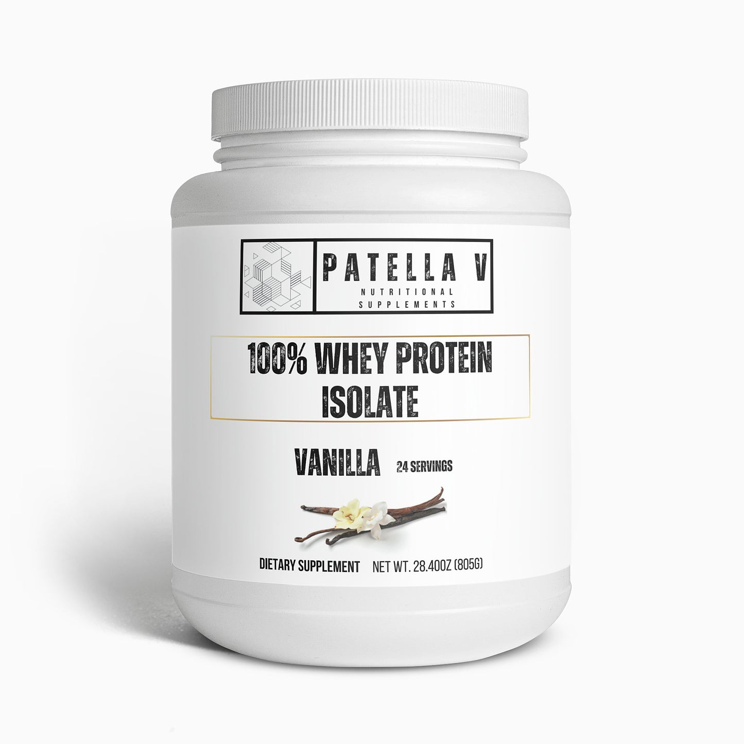 100% Whey Protein Isolate - Vanilla